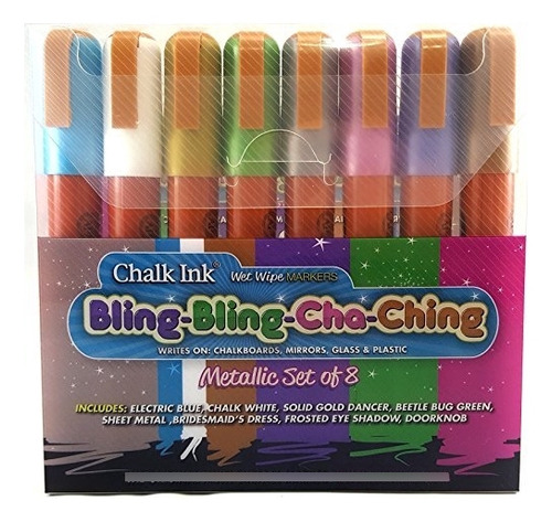 Gis Tinta 6 Mm Bling-bling Cha Ching Toallita Humeda 8