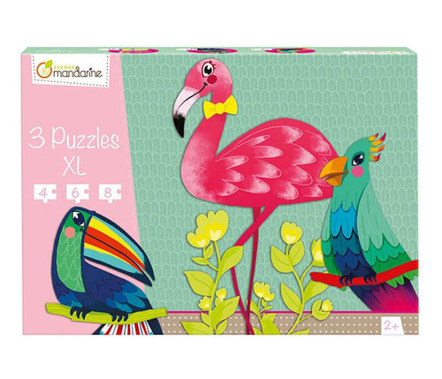 Puzzle Pájaros Tropiclaes - Avenue Mandarine