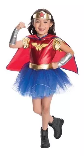 Disfraz Original 4 A 6 Año Mujer Maravilla Wonder Woman Niña | Meses sin  intereses
