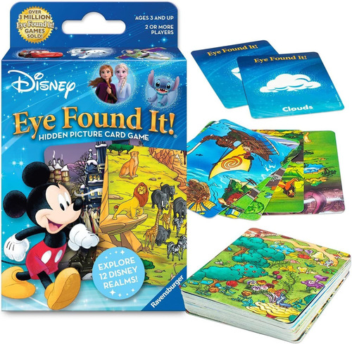 Ravensburger World Of Disney Eye Found It Juego De Cartas Pa