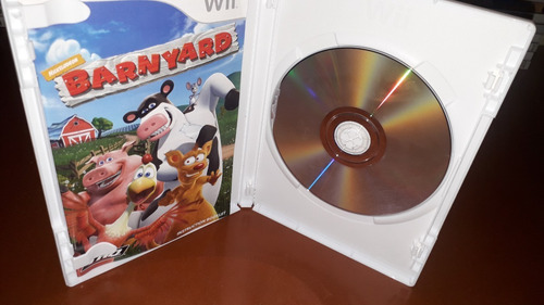 Video Juego Original Barnyard De Nickelodeon Para Wii (Usado)