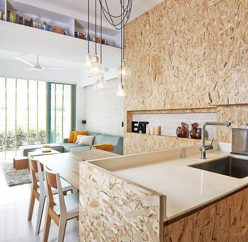 Imagen 8 de 8 de Osb Chipeado Chapon 9mm X 1,22 X 2,44 Steel Framing