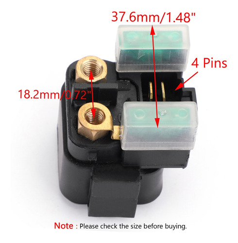 Interruptor Solenoide De Relé De Arranque Para 200 250 Atv