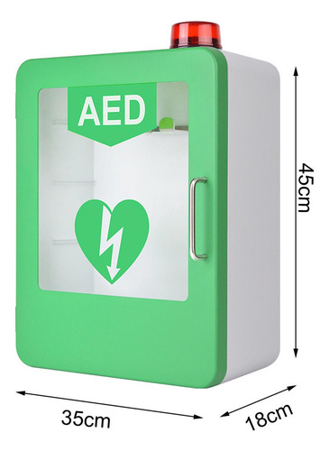 Armário De Armazenamento Aed Caixa Suspensa Aed Com Alarme