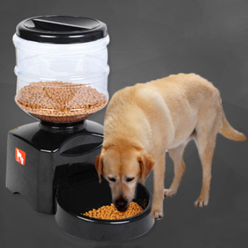 Alimentador Automático Mascotas 5.5l Grabacion Voz Programa.