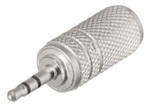 Adaptador Mini Plug Hembra 2,5mm A Plug 3.5mm Macho Metal X2