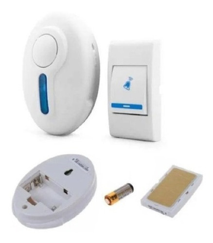 Imagen 6 de 10 de Timbre Inalambrico Exterior Melodías Luckarm Sin Cables