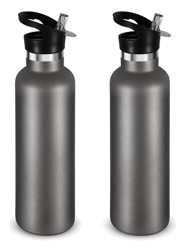 Neihepal Botellas De Agua Aisladas De 24 Oz A Granel, Paquet