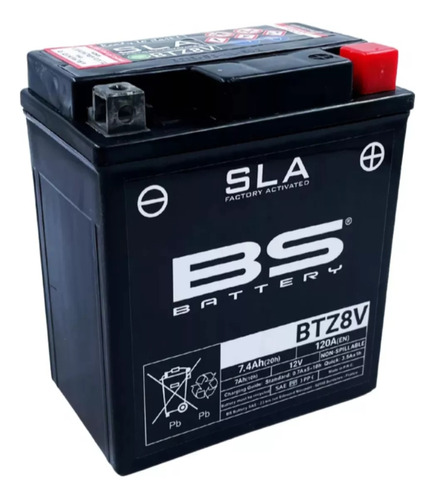 Bateria Bs (btz8v) Para Yamaha R3