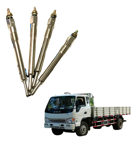 Jgo Bujia Incandecente Para Isuzu Npr 2.8