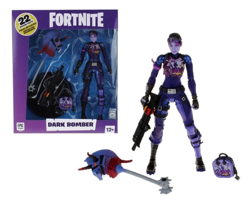 Fortnite Dark Bomber Original. Figura De Acción.