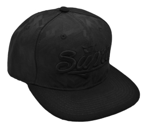 Gorra Plana Snack Pack Diseño Moda Negro Rey Original