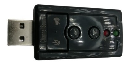 Tarjeta De Sonido Externa Usb 7.1 Adaptador Audio Microfono