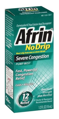 Spray Para La Congestión Severa Afrin No Drip Maximum