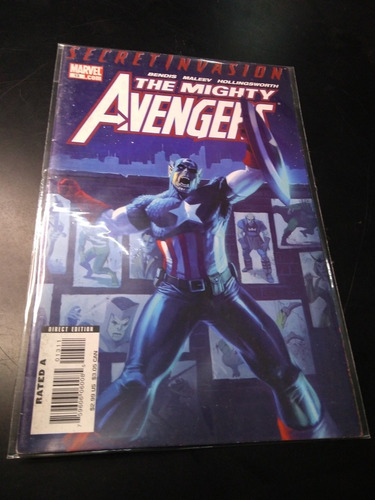 Mighty Avengers #13 1st App Nick Fury Secret Warriors Key