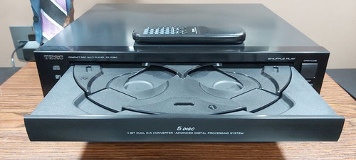 Imagem 6 de 8 de Cd Player Carrocel Teac Modelo Pd-d2610 Mp3 Top De Linha