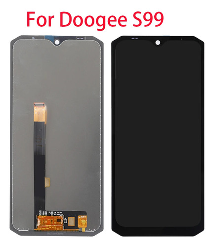 Tela Frontal: Display Completo Doogee S99/s99 Pro Original. Preto