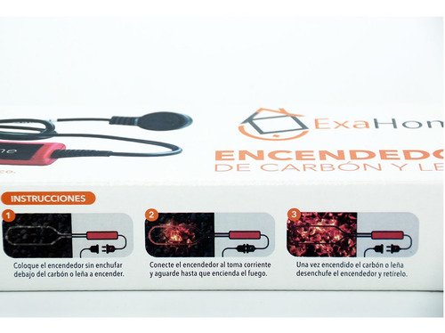 Encendedor De Fuego Rapido Electrico Parrilla Carbon Leña