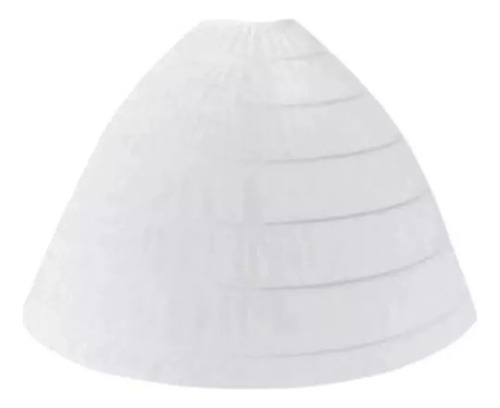 Enagua De 6aros Imperio A Blanco S Al Xl