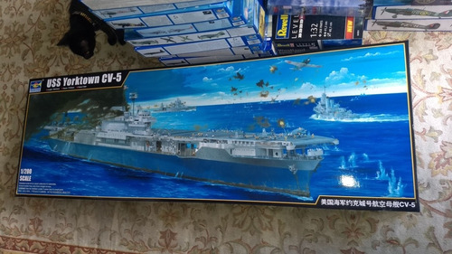 Uss Yorktown Cv-5. 1/200. Trumpeter. (novidade)