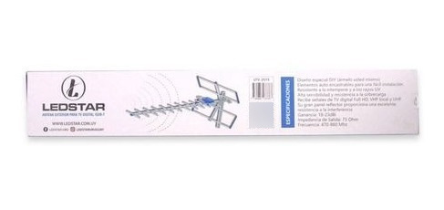 Imagen 4 de 6 de Antena Exterior Para Tv Digital Isdb-t Hasta 120km