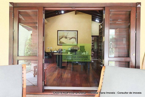 Imagem 13 de 30 de Casa Com 3 Dormitórios À Venda, 640 M² Por R$ 3.500.000,00 - Granja Viana - Carapicuíba/sp - Ca2018