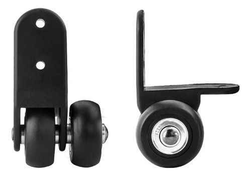 Universal 2 Piezas Mute Caster Maleta Maleta Equipaje Ruedas