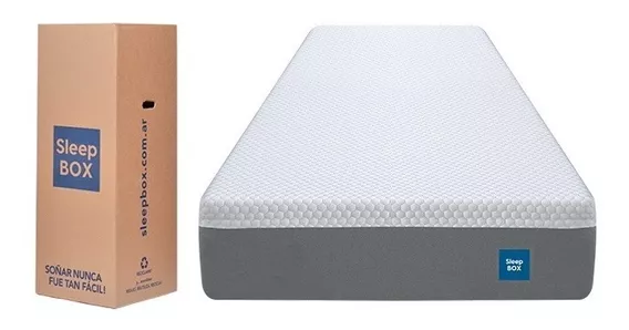 Colchon Alta Densidad 80x190 Con Memory Foam Sleepbox