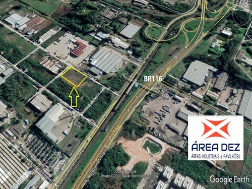 Imagem 1 de 7 de Terreno Industrial Para Venda Em Canoas Rs, Lote Em Área Industrial A Venda Em Canoas, Loteamento Industrial Canoas, Parque Industrial Canoas, - Ar5042 - 32132240