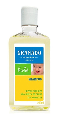 Shampoo Granado Para Bebê Hipoalergênico 250ml Tradicional