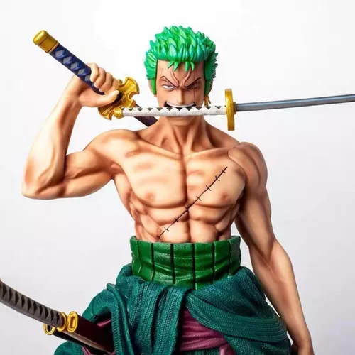 Roronoa Zoro 3 Espadas Action Figure One Piece