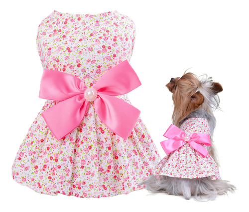 Petroom Sweet Puppy Dog Dress, Lindo Vestido De Princesa Gat