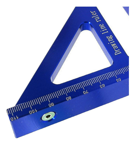 45 Carpintero De Calibre De Marcado De Aluminio De 90 Azul