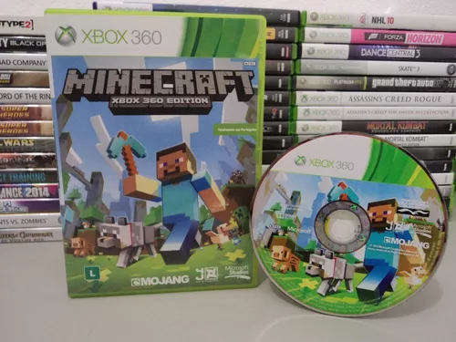 jogo original Xbox 360 minecraft