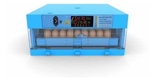 Incubadora 64 Huevos  Doble Voltaje/humidificador+ Regalos