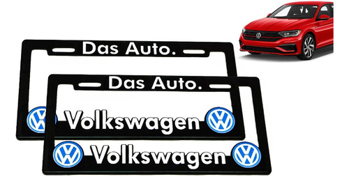 Portaplacas Volkswagen Das Auto 1 Juego