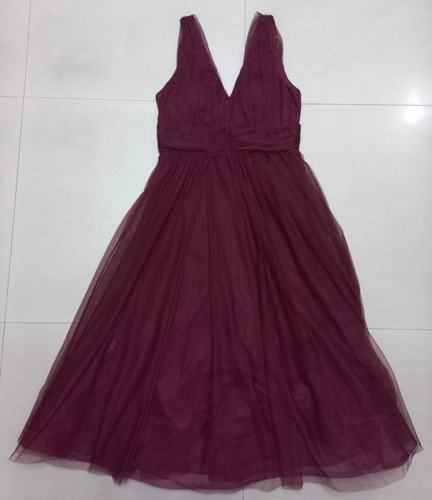 Vestido Vinotinto, Talla L