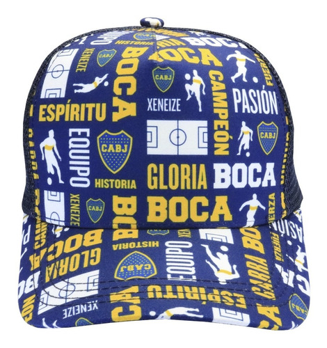 Boca Gorra Oficial 2 Modelos Rey De Clubes