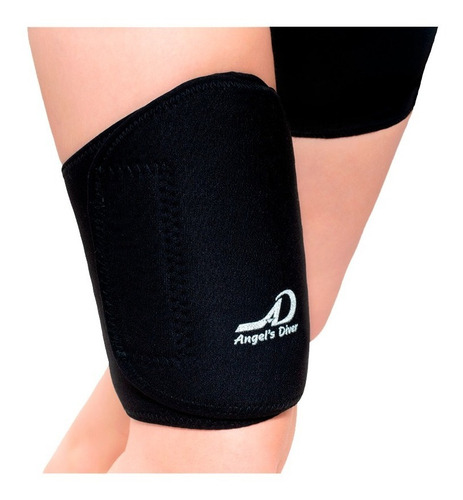 Imagem 2 de 5 de Coxal Ajustável Em Neoprene Coxa Coxeira Alivia Dor Reforçad