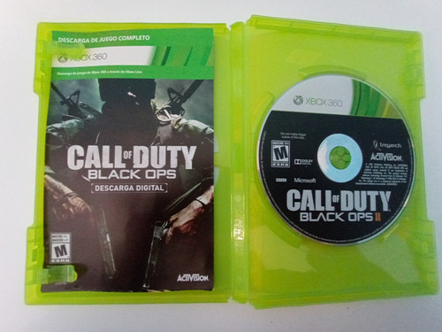 Call Of Duty Black Ops 2 Para Xbox 360 (Usado)