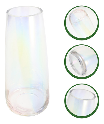 Vaso De Vidro Para Decoração De Arranjos De Flores Artificia