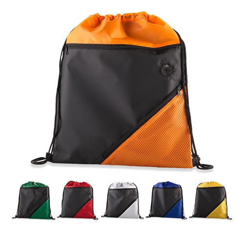 Sporty Bag Crocket En Poliester Tula 2 Bolsillos Externos