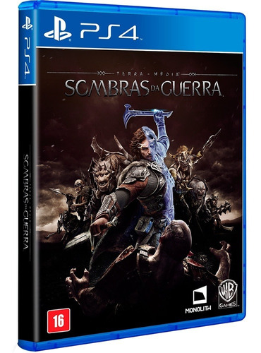 Jogo Ps4 Terra Média Sombras Da Guerra Game Midia Fisica