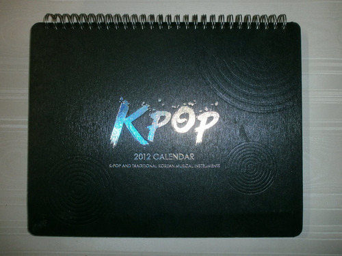 Calendario Kpop K-pop Korean Bts Traditional Instruments ´12