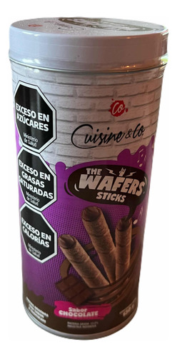 Cubanitos De Chocolate Lata 130g Importados The Wafers Stick