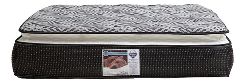 Colchon Queen Size Spring Air Omega + 2 Almohada Oso + Edr