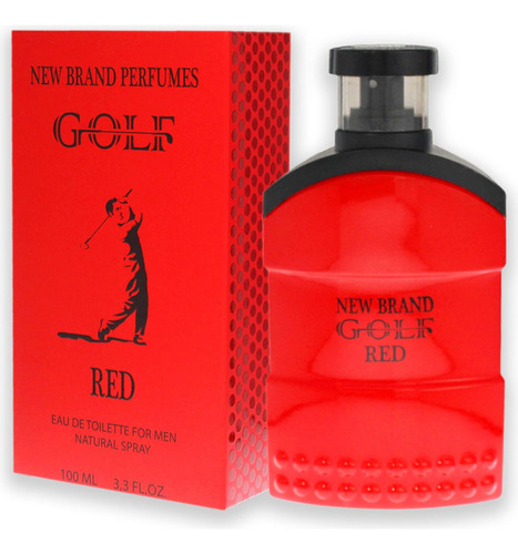 Perfume New Brand Golf Red Edt 100ml Caballero