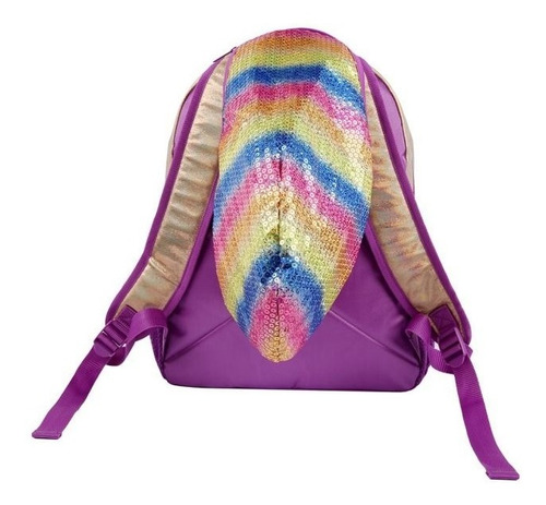 Mochila Skora Dorada Con Capucha 16 PuLG 2 Comp Ideal 1°grad