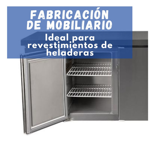Chapa 1 X 2 Metros X 1 Mm Acero Inoxidable Esmerilada 430 Azul Acero