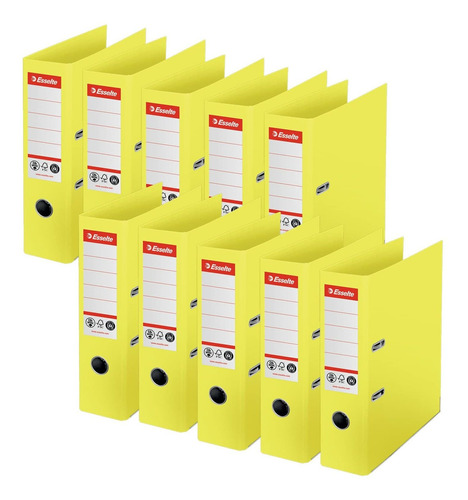 E:laf No1 Pob Coâ² Neutrala4 75mm Amarillo Pack 10